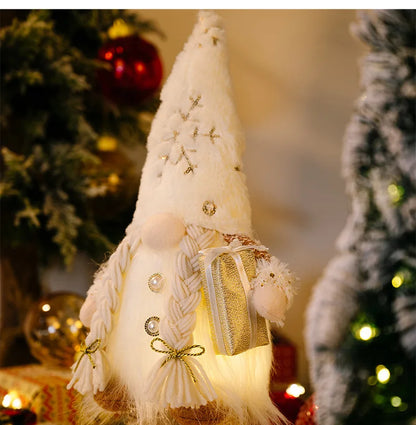 Kerstmanpop Feestdecoratie – 30 cm Kerstfiguur voor Binnen