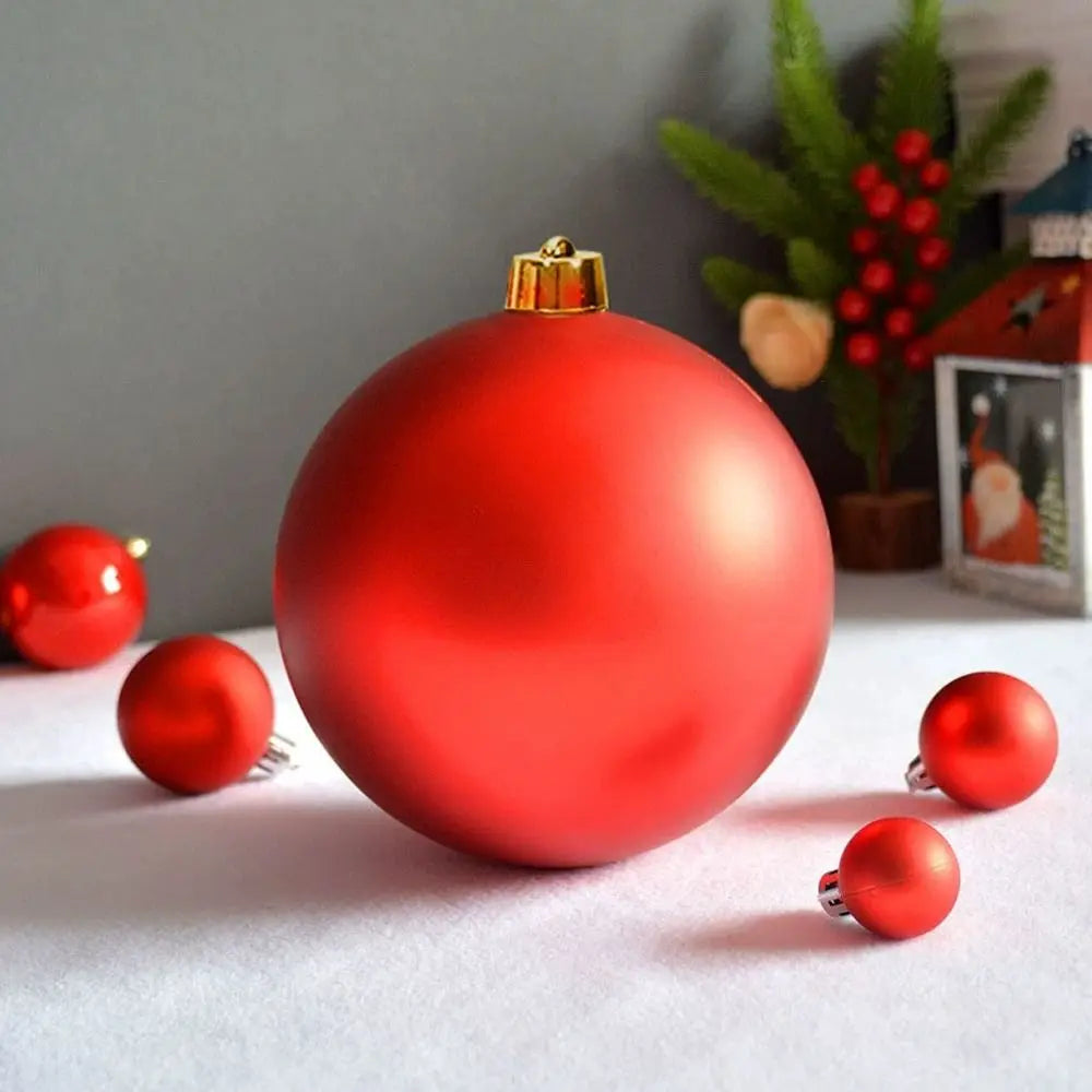 Wintermatte Kerstballen voor Feestelijke Kerstboomdecoratie 12–20 cm