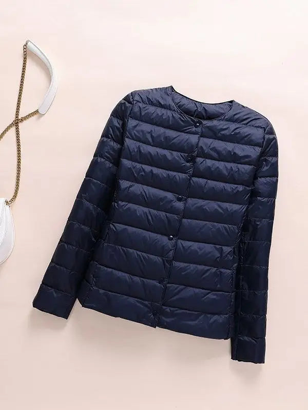 Dames Lichtgewicht Winterjas – Comfortabele Jas voor Frisse Dagen