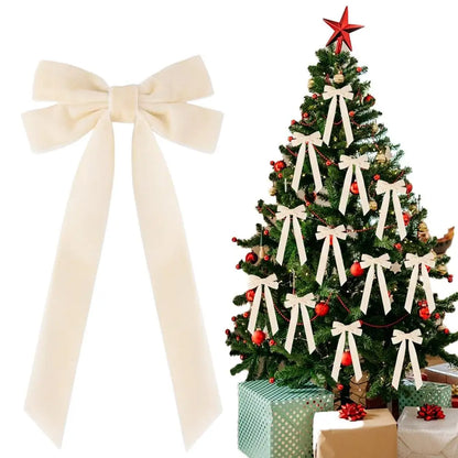 Kerststrikken – Set van 12 Decoratieve Strikken voor de Kerstboom