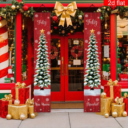 Kerstdecoratie Buiten – Feestelijke Hangdecoratie voor Tuin en Entree