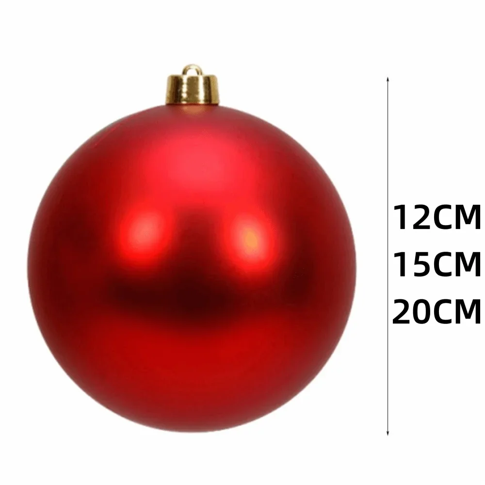 Wintermatte Kerstballen voor Feestelijke Kerstboomdecoratie 12–20 cm