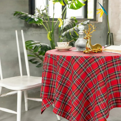 Kerst Tafelkleed Rood en Groen – Feestelijke Tafeldecoratie