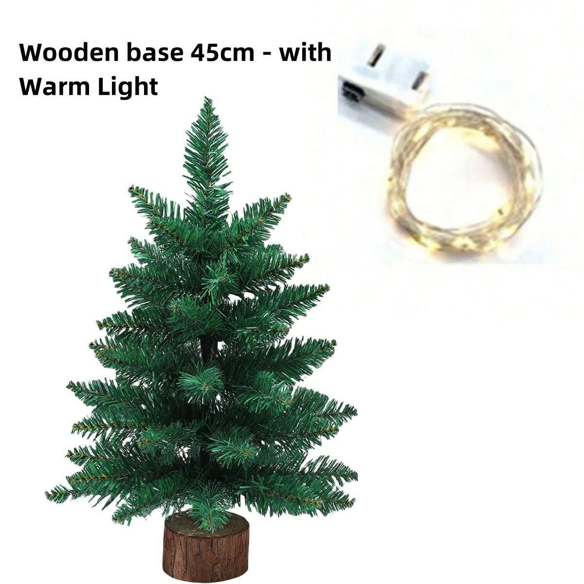 Kunstkerstboom met Sneeuwlook en LED Verlichting – Compact
