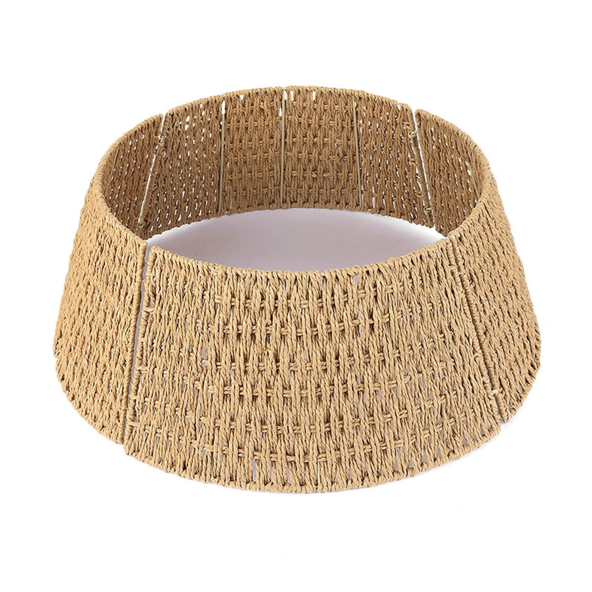 Rotanboom Noëlle – Handgeweven Kerstboomkraag van Rotan van 64 cm
