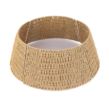 Rotanboom Noëlle – Handgeweven Kerstboomkraag van Rotan van 64 cm