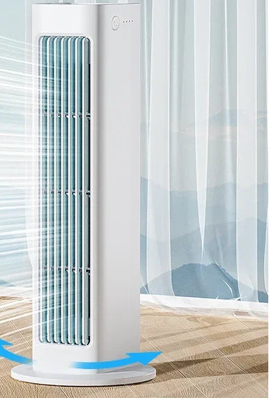 AeroBreeze Bladloze Ventilator met Accu en Afstandsbediening