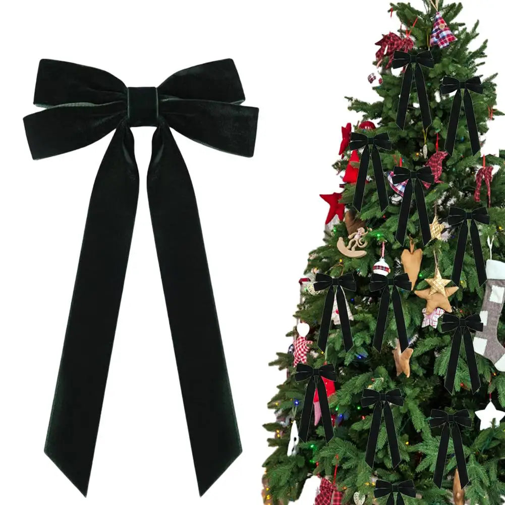 Kerststrikken – Set van 12 Decoratieve Strikken voor de Kerstboom