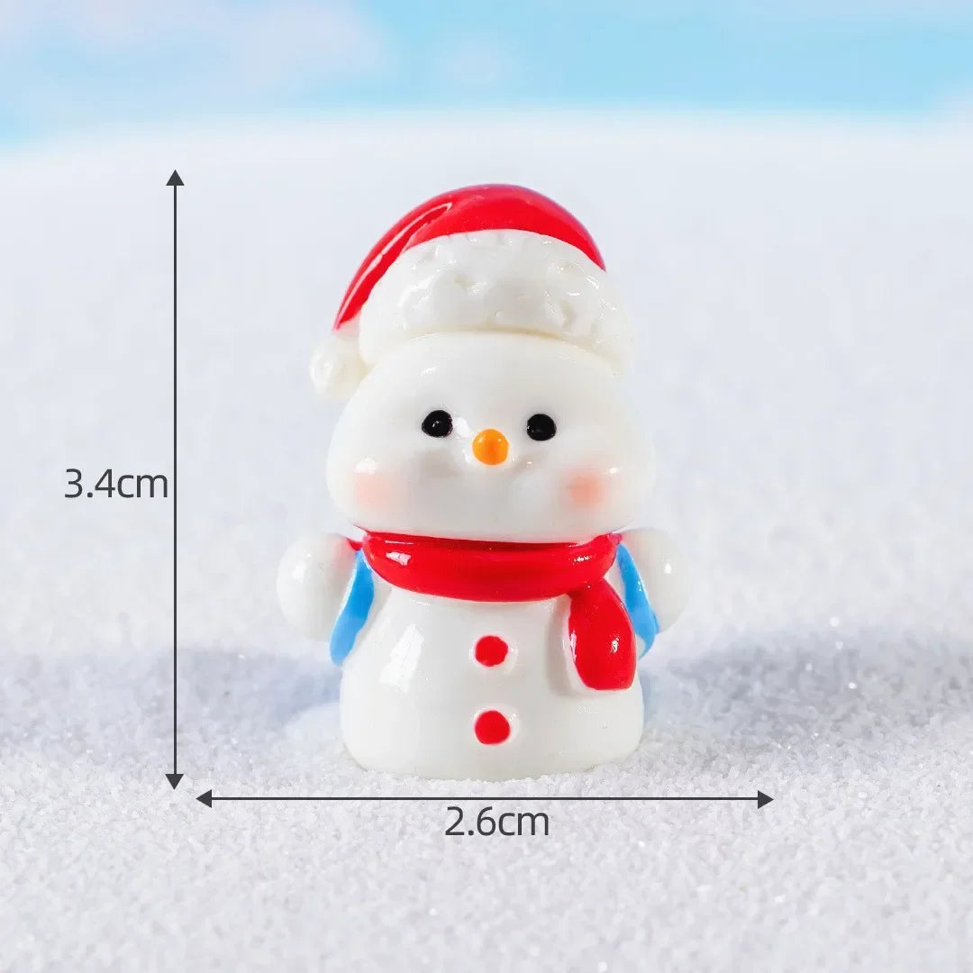 Kerstwereld Figuren – Kerstman en Elanden als Feestdecoratie