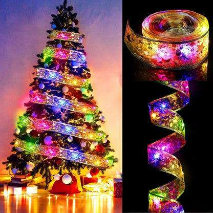 Kerst Lintslinger met LED – Batterijverlichting van 3 of 5 Meter