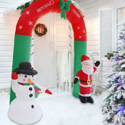 Opblaasfiguur Noël – Decoratieve Kerstversiering voor Binnen en Buiten
