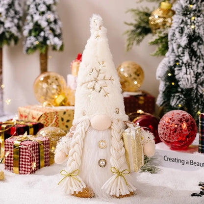 Kerstmanpop Feestdecoratie – 30 cm Kerstfiguur voor Binnen