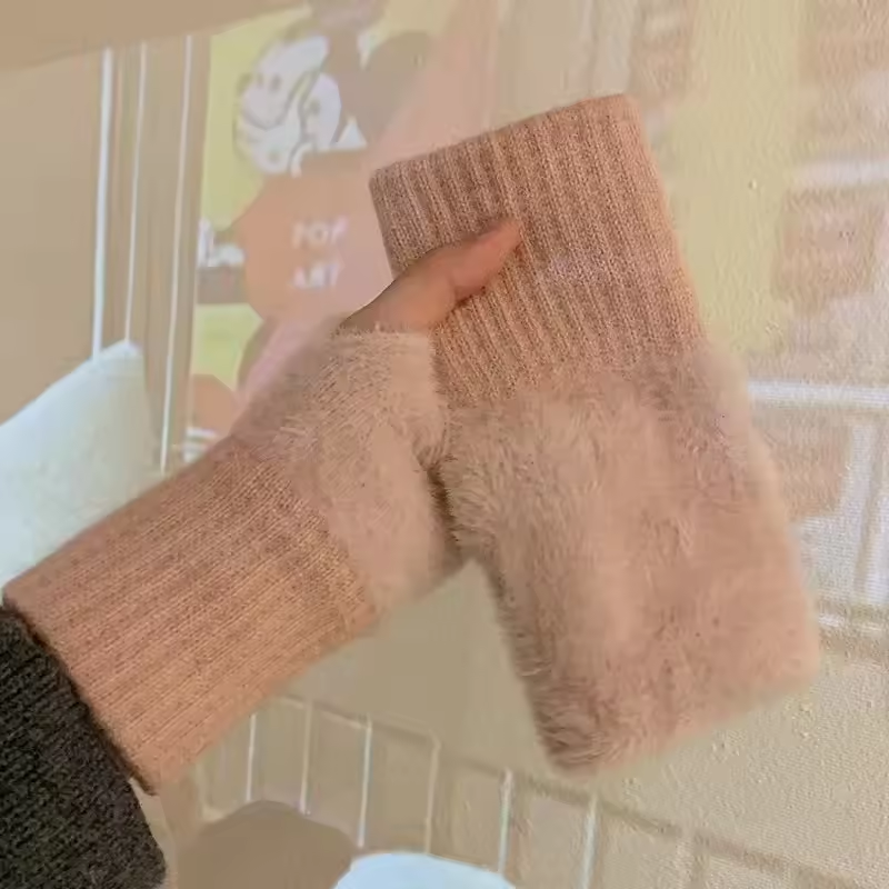 Vingerloze Handschoenen Handvrij voor Dames en Heren in de Winter