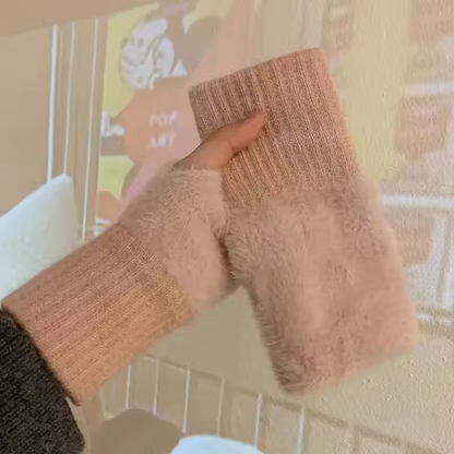 Vingerloze Handschoenen Handvrij voor Dames en Heren in de Winter