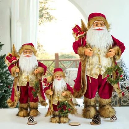 Noëlvaro – Kerstman Pop 30 cm voor Feestelijke Kerstdecoratie