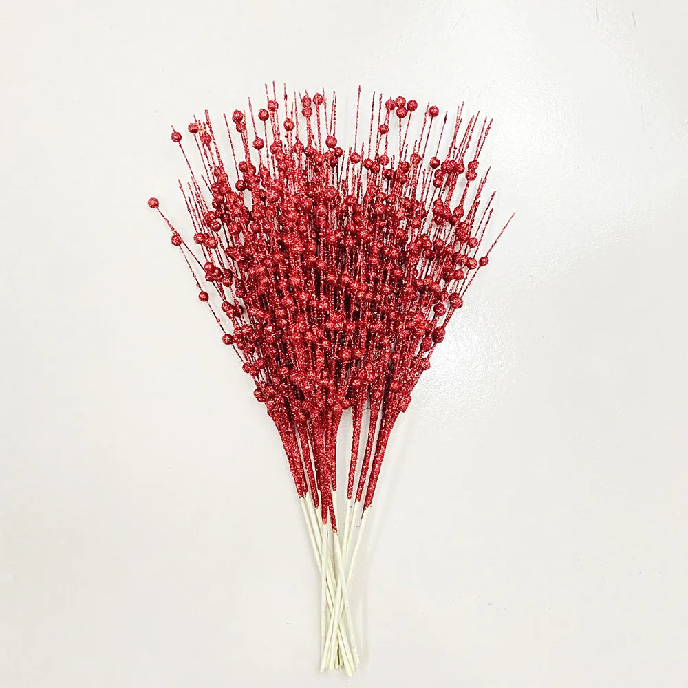 Bessentak Kerstdecoratie – 45 cm Decoratieve Tak voor de Kerstboom