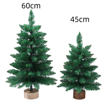 Kunstkerstboom met Sneeuwlook en LED Verlichting – Compact