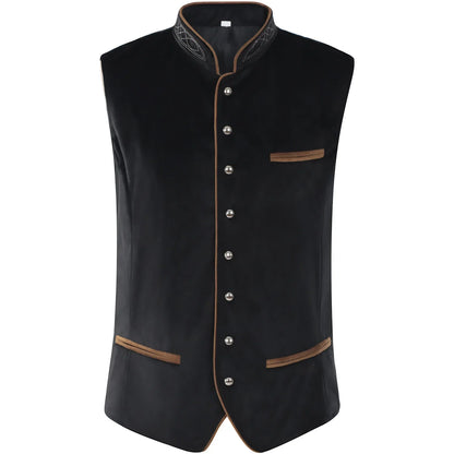 Heren Oktoberfest set met vest, shirt en broek - Trachten geïnspireerde feestkleding