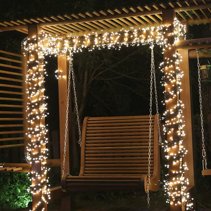 Kerstverlichting 10 Meter met 1000 Warmwitte LED Lampjes
