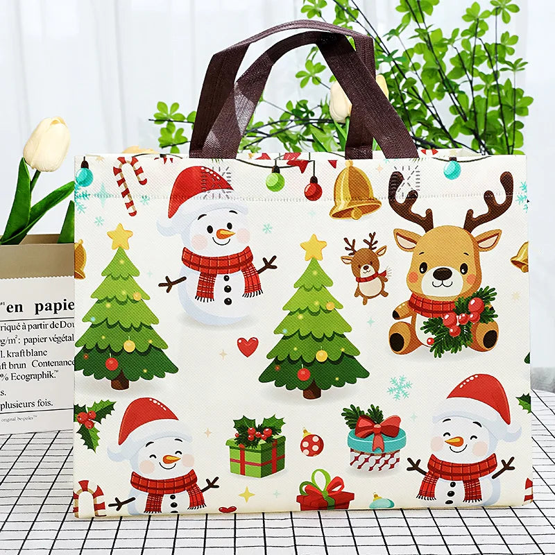 Kerstella – Herbruikbare Kerst Cadeautas 32x17x25 cm