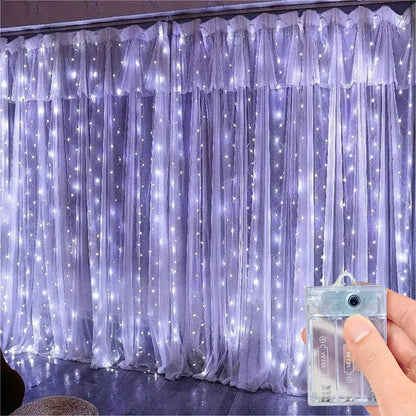 Lichtfonkel – LED Lichtslinger op Batterijen met 8 Lichtstanden