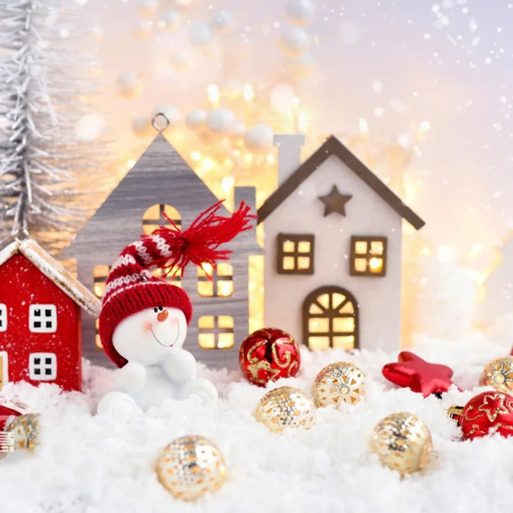 Sneeuwella – Witte Kunstsneeuw Deken voor Kerstdecoratie