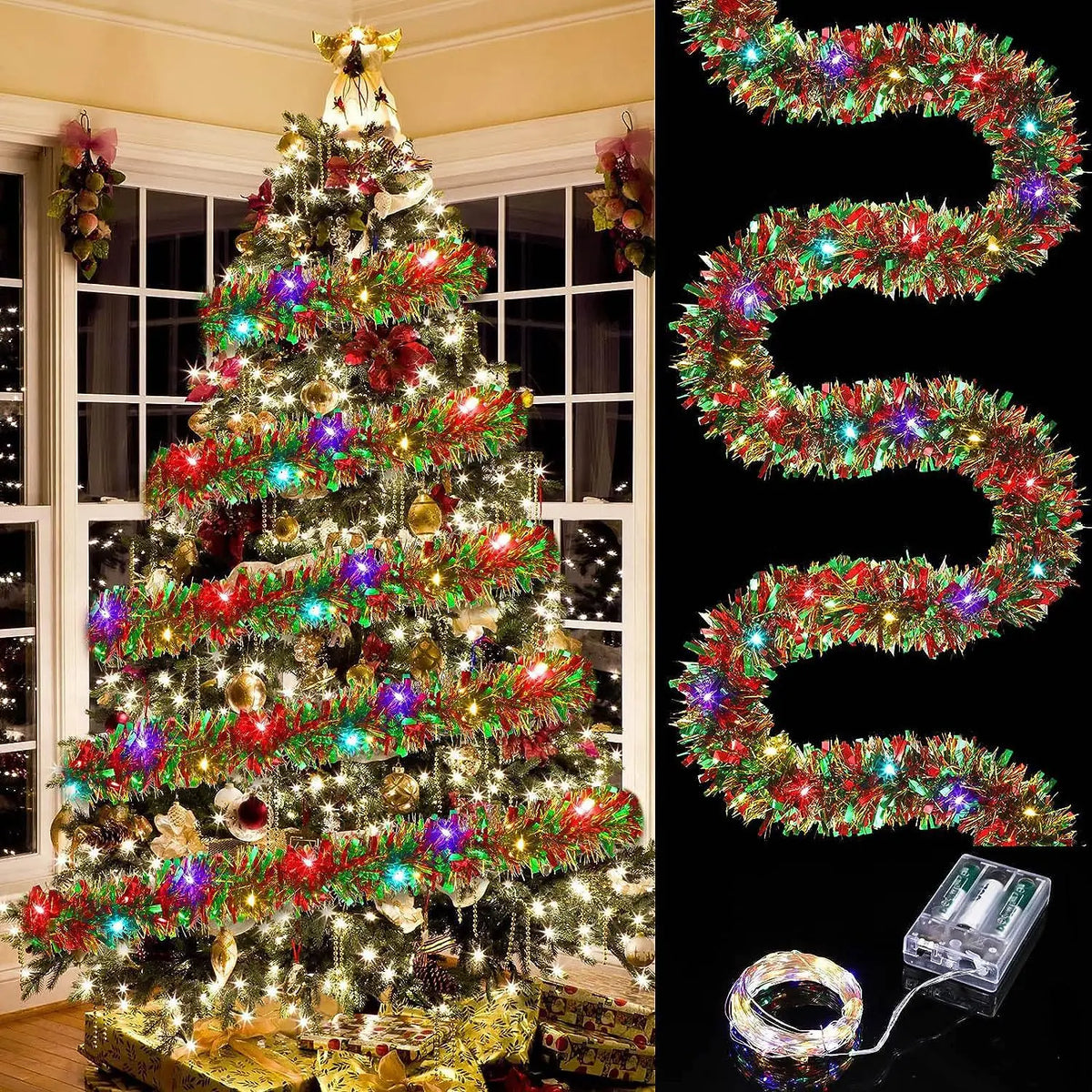 Kleurenlicht LED Strip voor Kerstdecoratie van 5 of 10 Meter