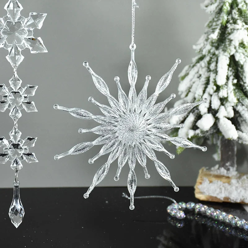 Sneeuwster Decoratieve Kersthanger voor Kerstboom en Feestdagen