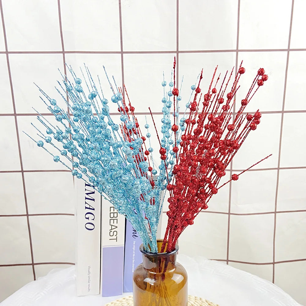 Bessentak Kerstdecoratie – 45 cm Decoratieve Tak voor de Kerstboom