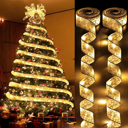 Kerst Lintslinger met LED – Batterijverlichting van 3 of 5 Meter