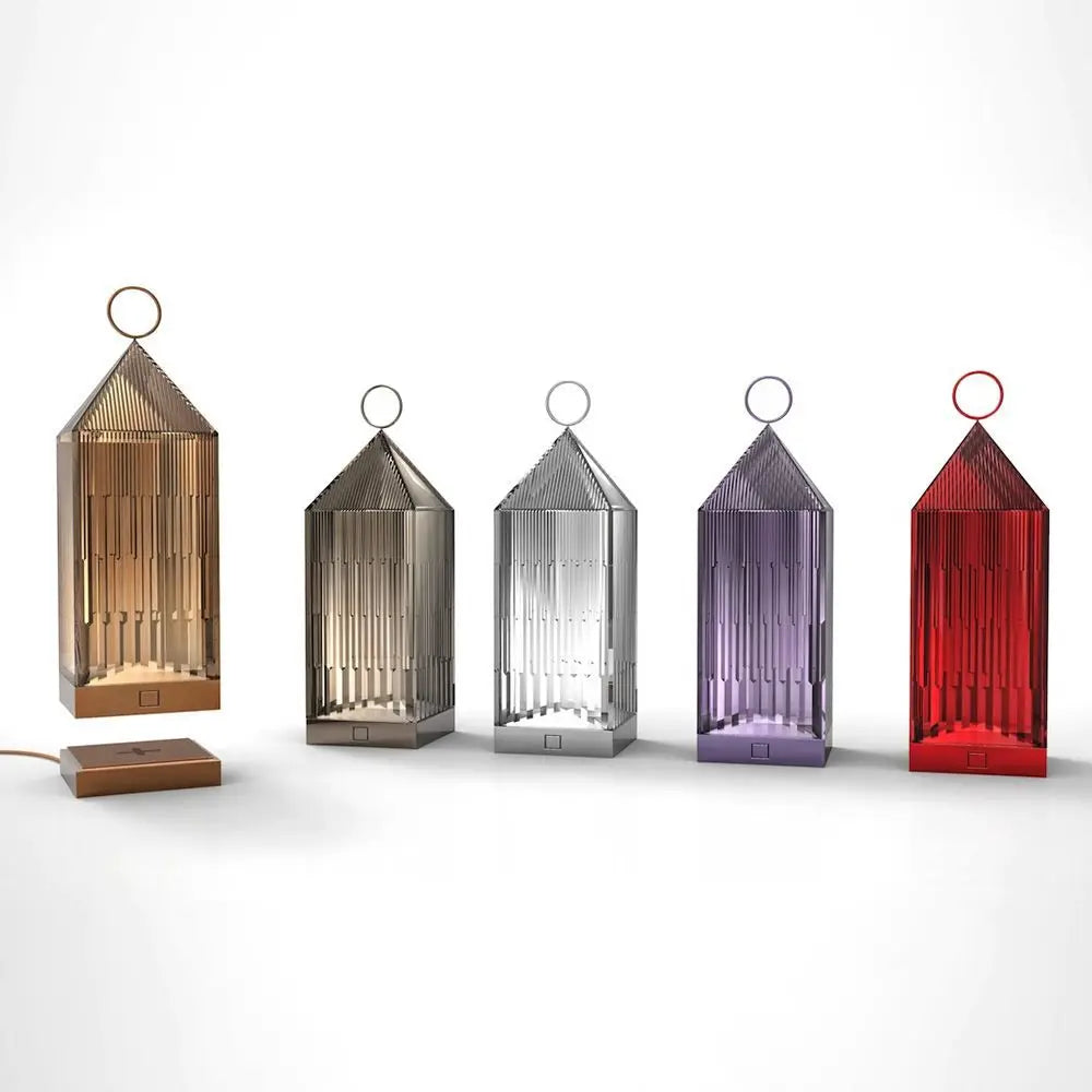 CrystalGlow - Oplaadbare Kristallen Nachtlamp met LED-verlichting, Dimbaar & Draadloos