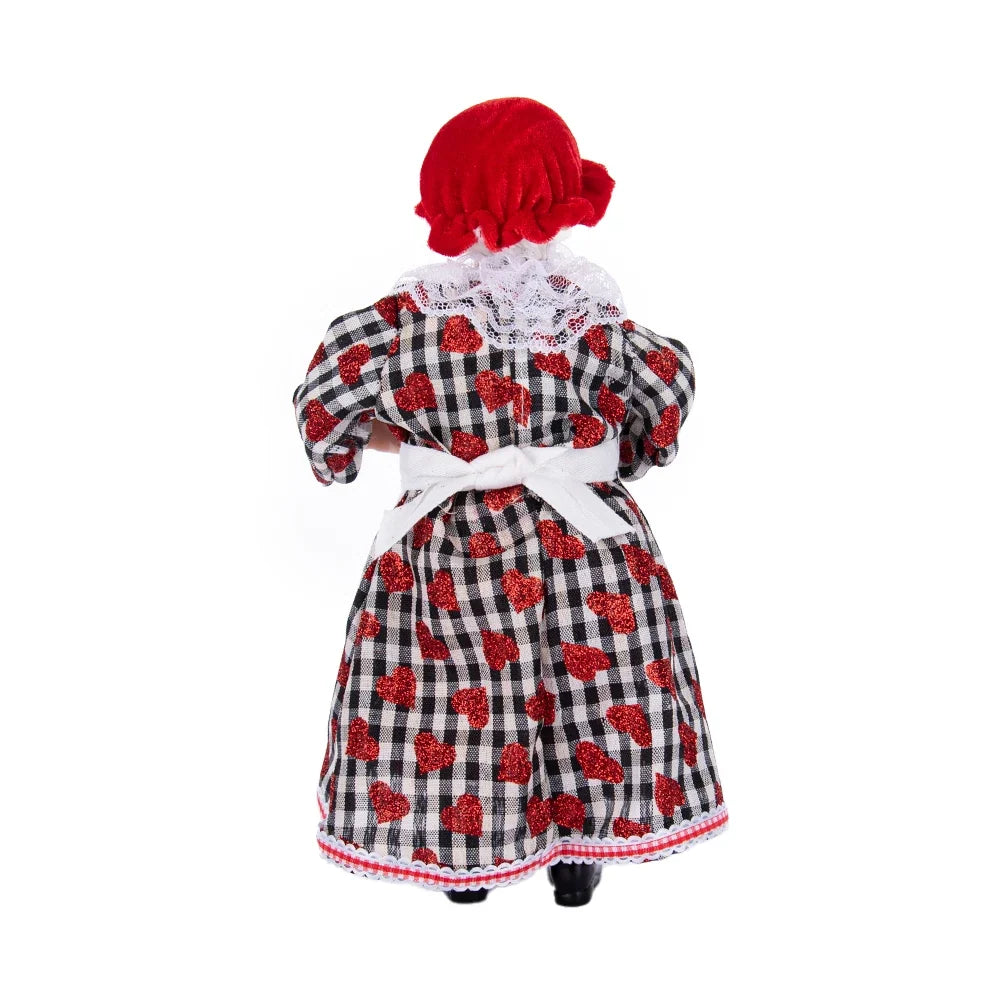 Kerstviona – Kerstboomtopper Kerstvrouw van 28 cm