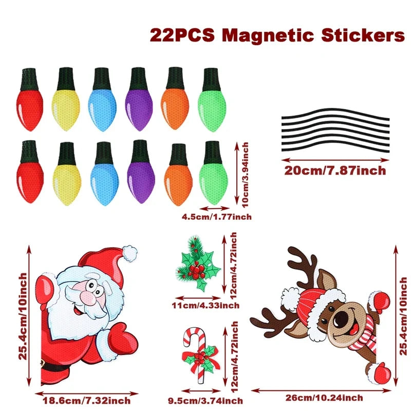 Sneeuwpret Kerststickers met Sneeuwmanontwerpen voor Feestdecoratie