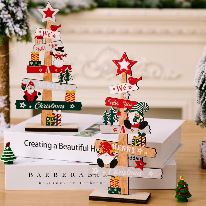 Kerstmanpret – Kerstboomdecoratie met Kerstman en Feestbordje