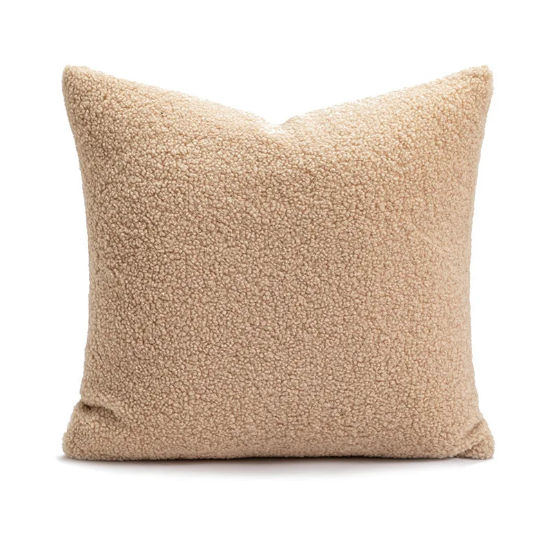 Kerst Snoepkussen in Rood-Wit, Decoratief Kussen voor Bank of Bed