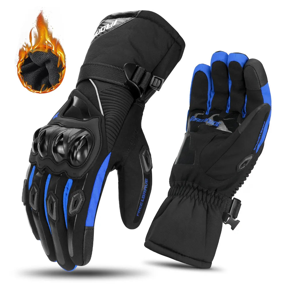 WinterGrip Motorhandschoenen – Waterdicht, Winddicht en Geïsoleerd
