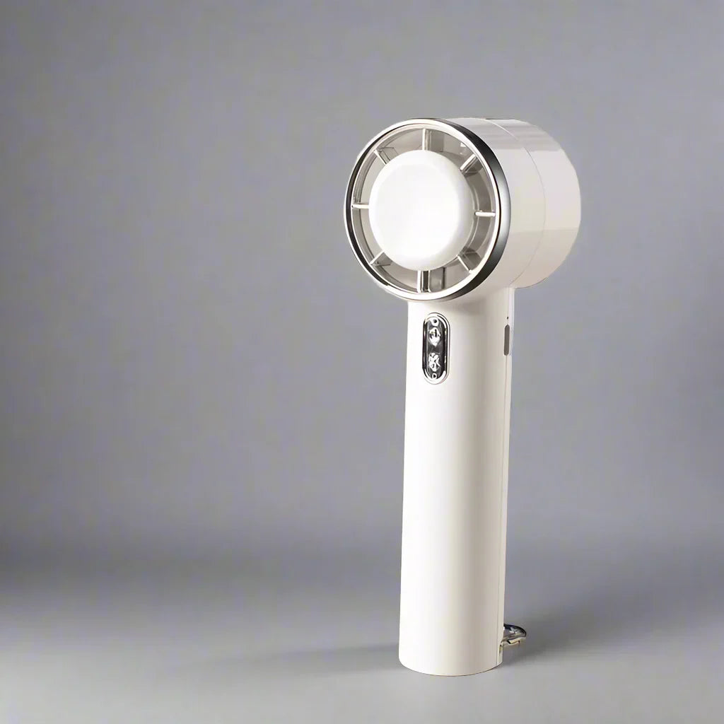 KoelGrip Mini Ventilator met Koelplaat Oplaadbaar en 100 Snelheden