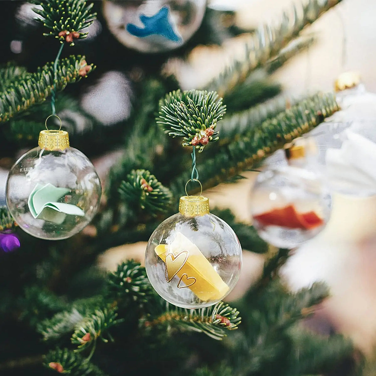 Kerstbal Ophangdoppen – 100 Stuks van 14 mm voor Kerstversiering