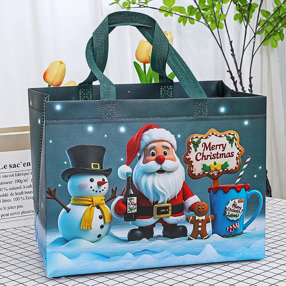 Kerstella – Herbruikbare Kerst Cadeautas 32x17x25 cm