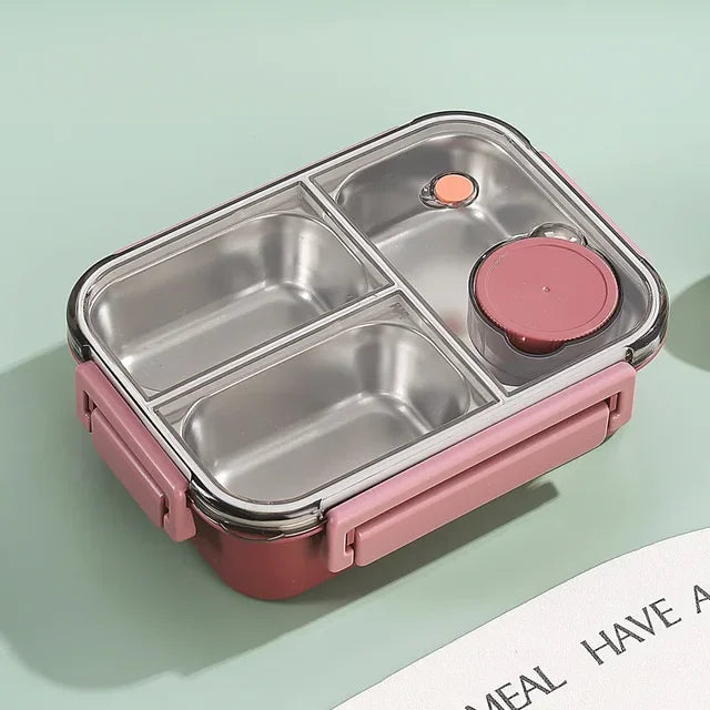 LunchMate Herbruikbare Lunchdoos – Compacte Brooddoos voor Onderweg