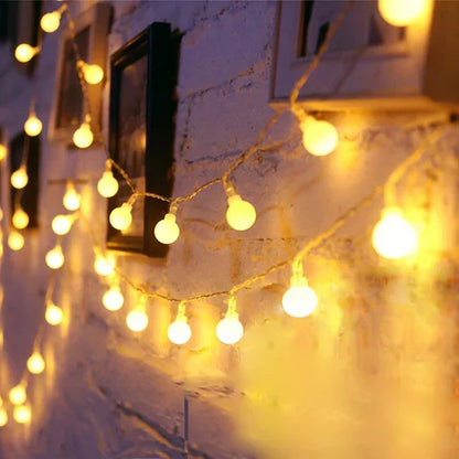USB Kerstverlichting 3 Meter met 20 Warme Witte LED Lampen