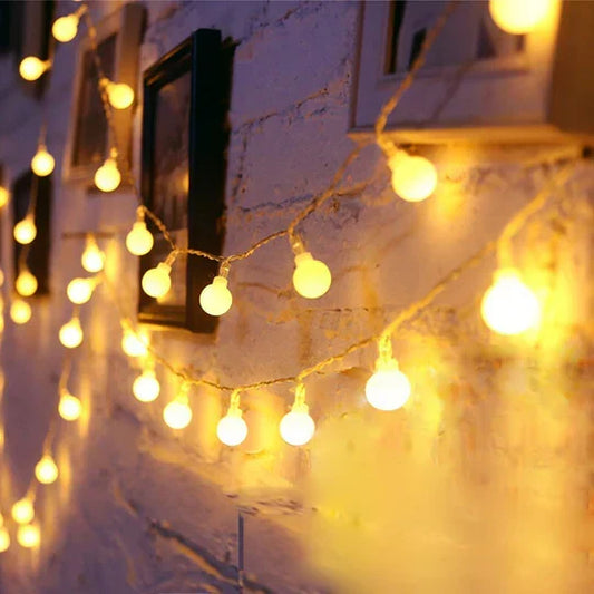 USB Kerstverlichting 3 Meter met 20 Warme Witte LED Lampen