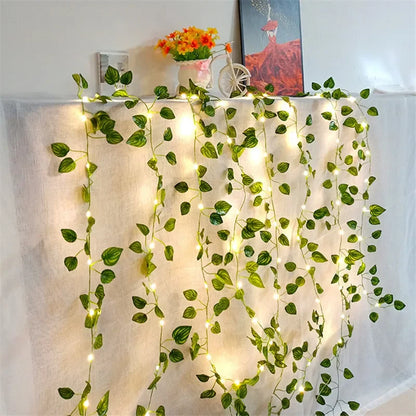 LED Klimopslinger – Decoratieve Lichtketting voor Binnen en Buiten
