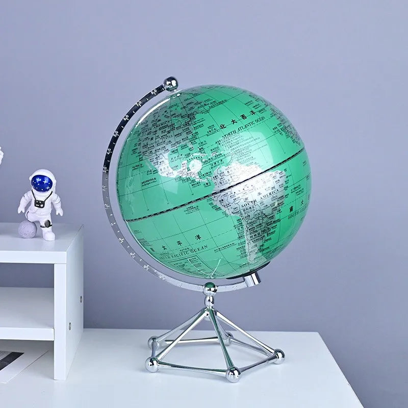 Royaleva LED Rotating World Globe Lamp – Verlichte Werelddecoratie