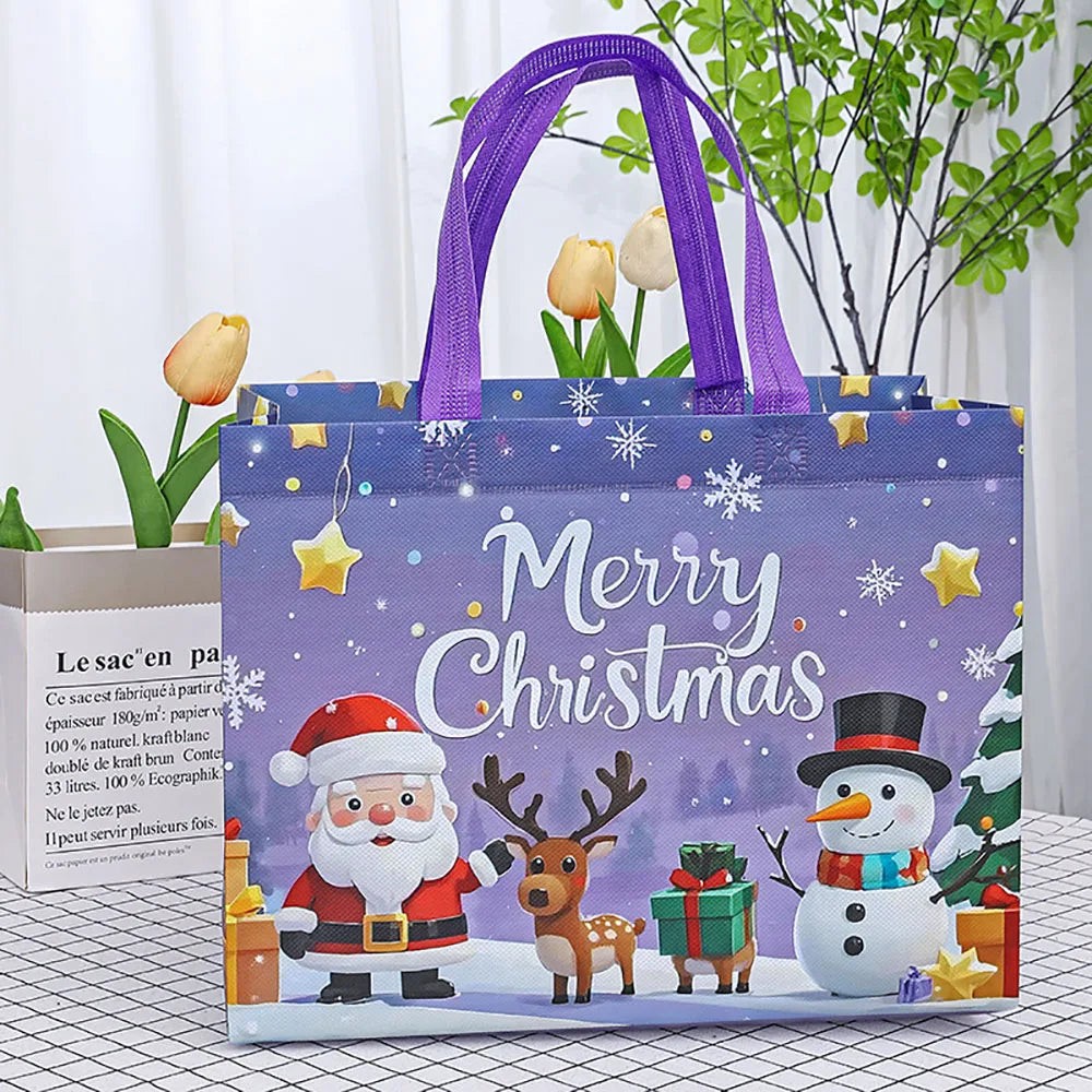 Kerstella – Herbruikbare Kerst Cadeautas 32x17x25 cm
