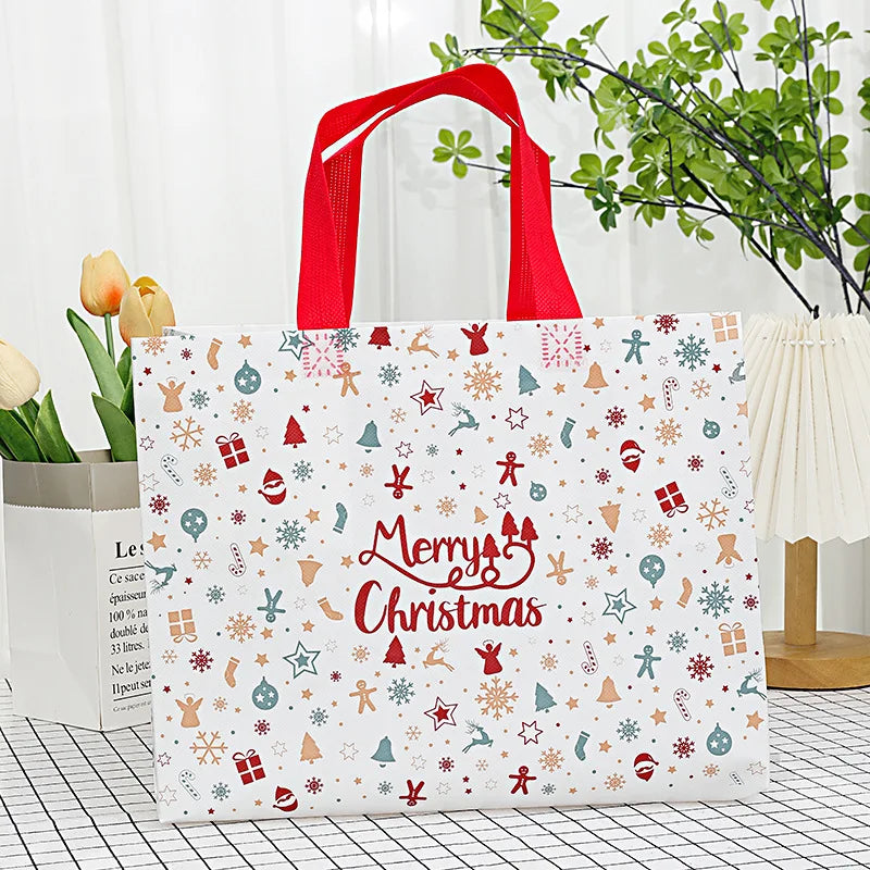 Kerstella – Herbruikbare Kerst Cadeautas 32x17x25 cm