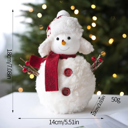 Kerst Sneeuwpop Hanger – Decoratieve Kerstboomversiering