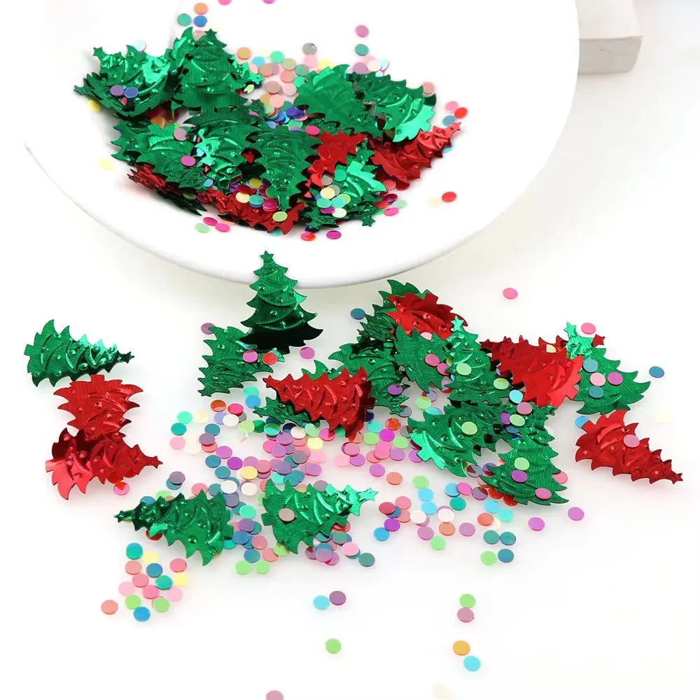 Kerstboomfeest Confetti – Decoratieve Kerstboomvormen voor Feestjes