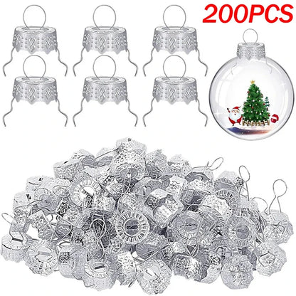 Kerstbal Ophangdoppen – 100 Stuks van 14 mm voor Kerstversiering
