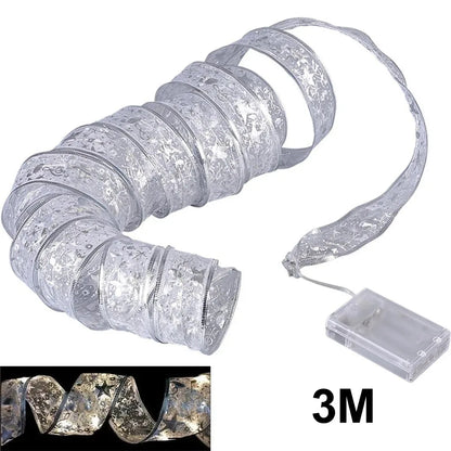 Kerst Lintslinger met LED – Batterijverlichting van 3 of 5 Meter